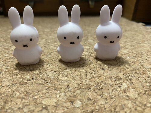 日本米菲兔miffy可爱摆件手办