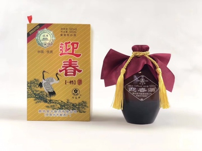 迎春酒54度一档 酱香型白酒 纯粮酿酒廊坊特产 500ml×6瓶