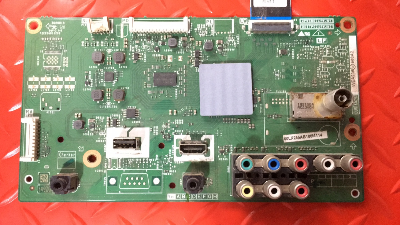 夏普LCD-60LX255A主板QPWBNG242WJN2 QKITPG242WJN2屏逻辑