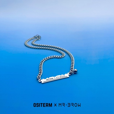 ositerm限定刀片褪色同款项链