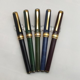 全新库存上海永生幸福2007铱金笔螺旋帽明尖练字钢笔