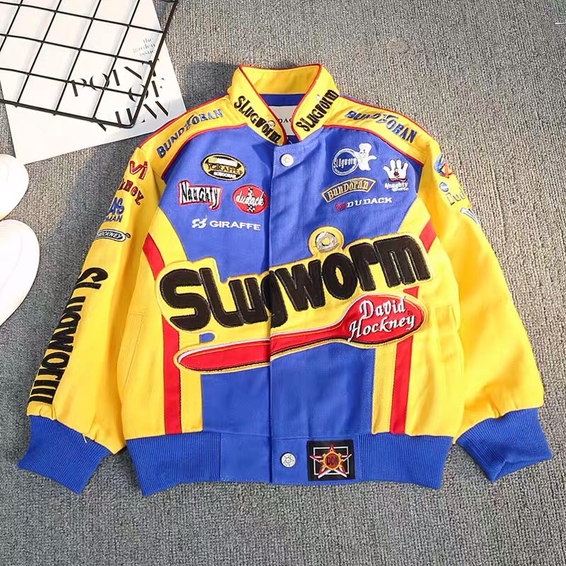 外套dudack男女童卡通拼接秋款