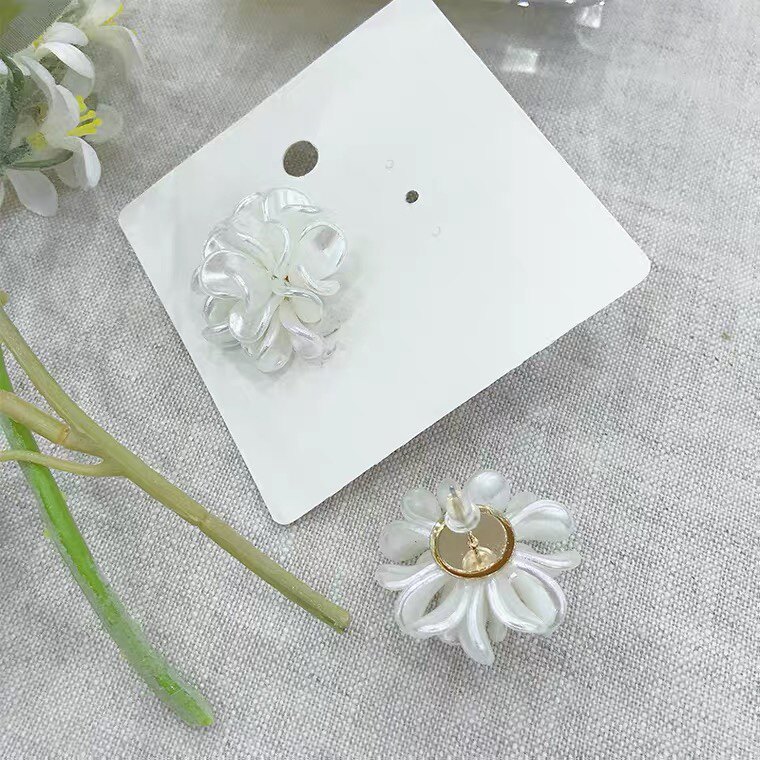 acr 韩国欧尼时仁花瓣925耳初