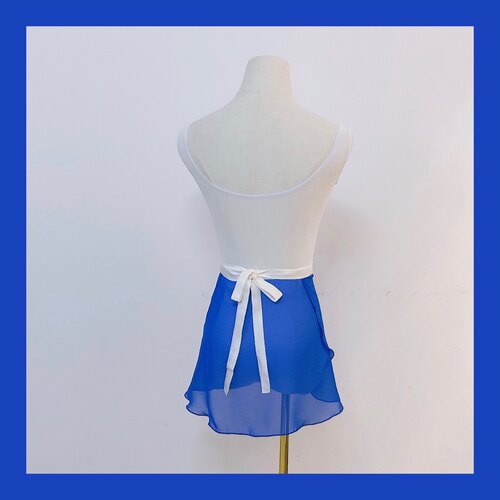 Dancefairy仙女云裳芭蕾裙手工定制一片式弹力腰带宝蓝色yumiko