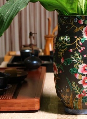水养花卉摆件北京市高两河彩绘厂