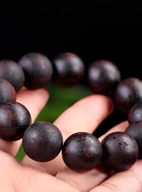 沉香缅甸手串边角料佛珠降真香