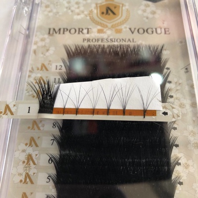 V型睫毛0.05一秒开花嫁接睫毛水貂毛超软美睫大V毛加密鸢尾双笙花