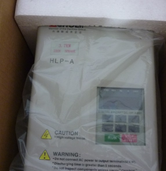 全新HOLIP变频器HLP-A HLPA03D723K HLPA03D723B 3.7KW 220V