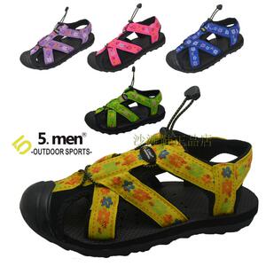 凉鞋女2022夏季新款 户外女凉鞋女鞋大码凉鞋沙滩鞋平跟厚底鞋