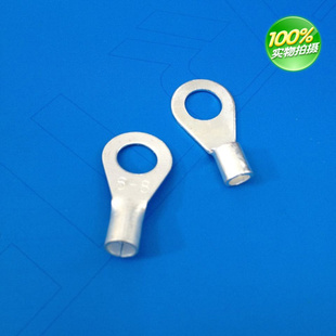 线耳 包 优质冷压端子 铜鼻子 1000 只 圆形裸接线端子头 OT6