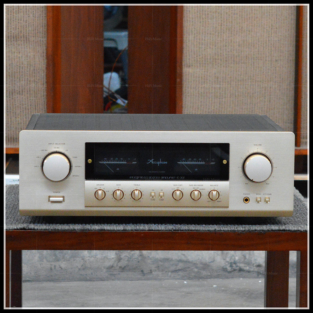 二手原装 日本进口Accuphase/金嗓子 E-307 发烧合并功放机 220V.