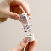 米诺头皮上药器滚珠导液梳头部按摩涂药神器头发护发精油导入梳子