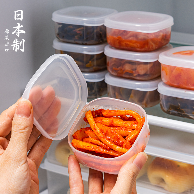 日本进口泡菜咸菜保鲜盒