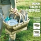 日本进口户外折叠洗脸盆便携式 旅行露营大号野餐收纳篮手提洗菜桶