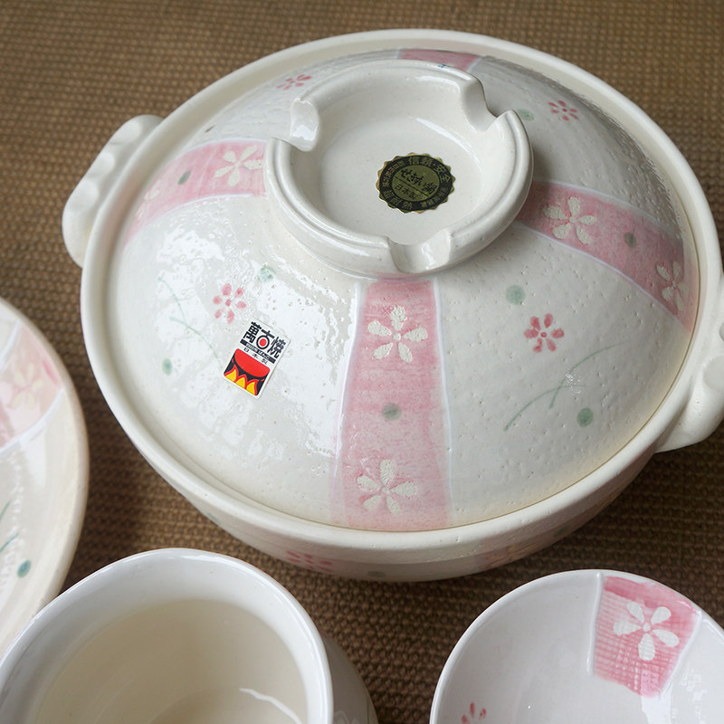 日本原装进口餐具砂锅茶壶万古烧