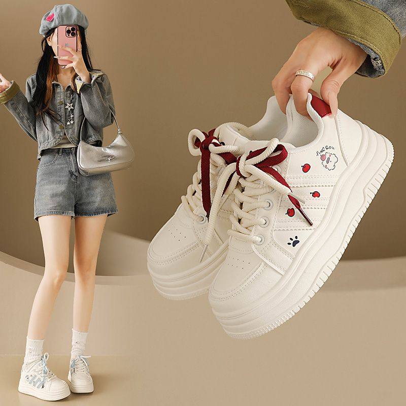 加绒女鞋蝴蝶原创鞋子女甜妹小白鞋女秋冬运动学生板鞋女,女鞋,休闲板鞋,淘宝优惠券,粉丝福利购,淘宝优惠卷