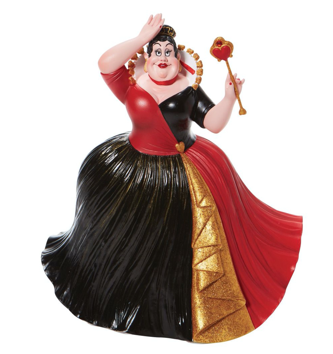 【disney美国代购】queen of hearts红心皇后树脂摆件