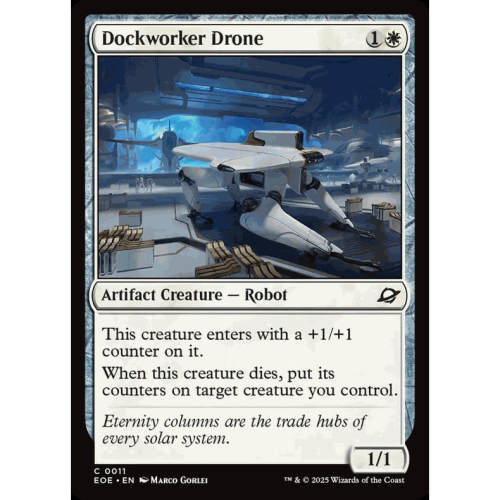 呆呆龙 万智牌 机库工械 Dockworker Drone 平/闪 虚空边域 EOE