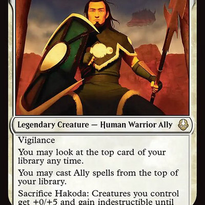 Hakoda, Selfless Commander 无私领袖哈库达 TLA 扩画 平/闪