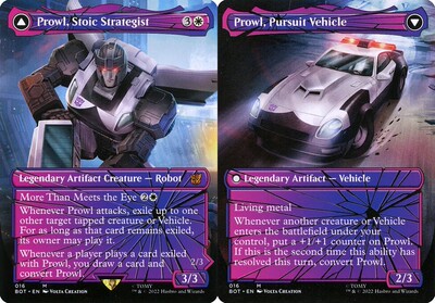 呆呆龙 万智牌 坚忍策士警车 变形金刚 异画 破碎玻璃 简中/英文