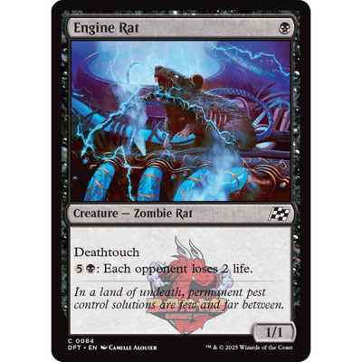 万智牌 引擎老鼠 Engine Rat 英文 平/闪/异画 乙太漂移