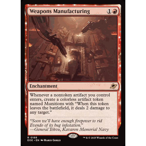 呆呆龙 万智牌 武器洪流 Weapons Manufacturing 平/闪/异画 EOE