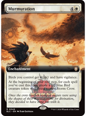 呆呆龙 万智牌 群飞掠声 Murmuration 斑隆洛指挥官 扩画 平/闪