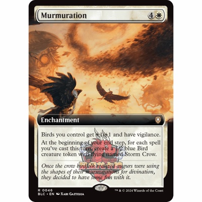 呆呆龙 万智牌 群飞掠声 Murmuration 斑隆洛指挥官 扩画 平/闪