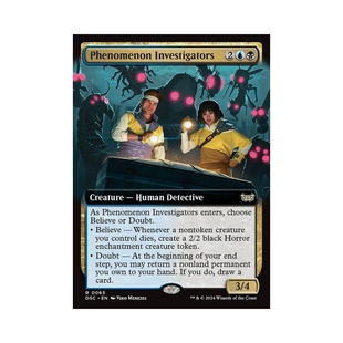 万智牌 异象调查员 Phenomenon Investigators 扩画 暮悲邸 多色