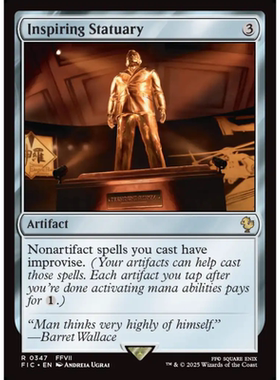 万智牌 启迪塑像 Inspiring Statuary 平/闪/扩画 最终幻想