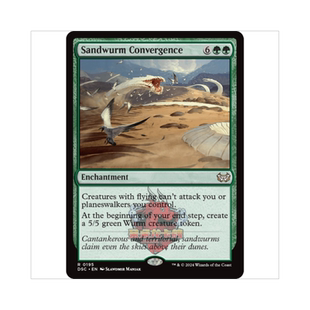 万智牌 沙丘亚龙巢群 Sandwurm Convergence 暮悲邸:鬼屋惊魂 金