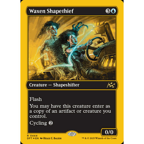 万智牌 闪 蜡塑形窃者 Waxen Shapethief 异画冠军闪 乙太漂移