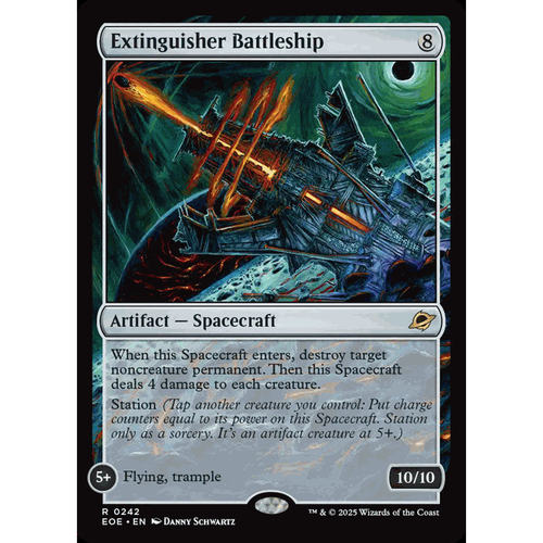呆 灭绝战舰 Extinguisher Battleship 平/闪/扩画 虚空边域 EOE