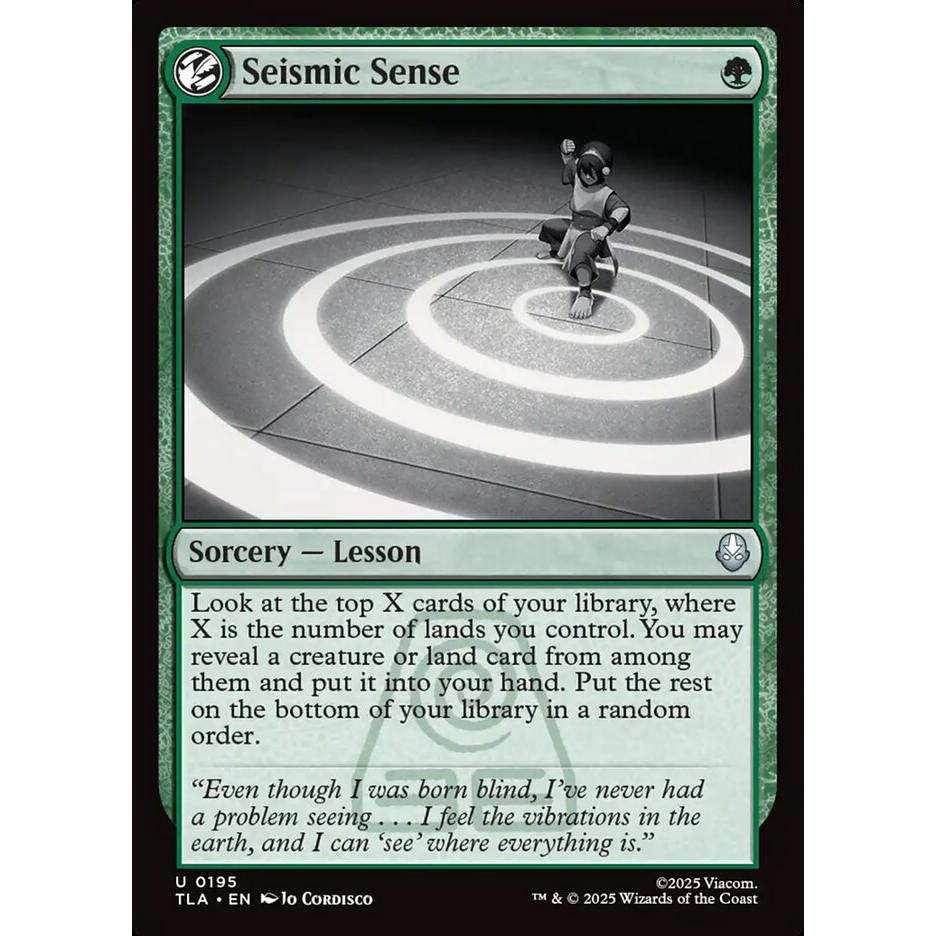 万智牌 seismic sense 土震感知 TLA 平/闪