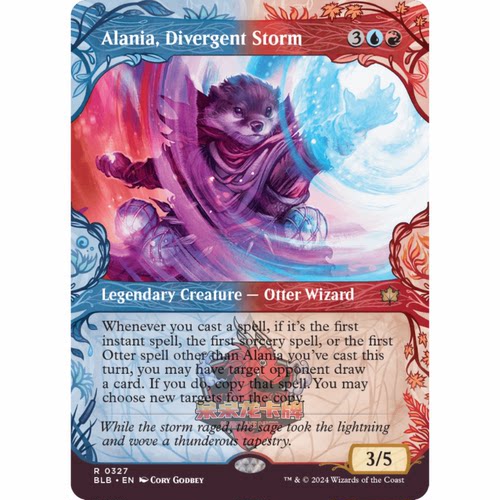 万智牌 异画 发散风暴艾岚妮 Alania, Divergent Storm 327 平/闪
