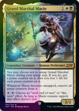 万智牌 英文 鸡飞4 UNF 银河闪 grand marshal macie 454