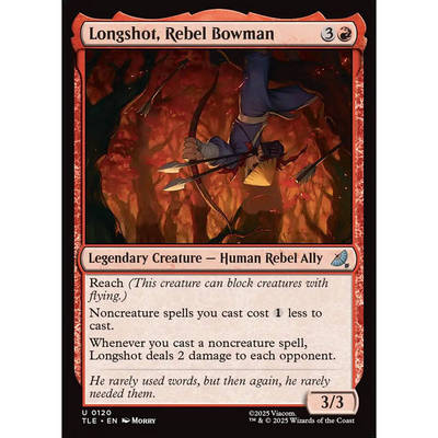 万智牌 longshot rebel bowman 反抗军弓手善射 TLE 闪