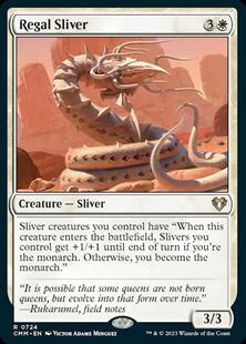 呆呆龙卡牌 万智牌 威严裂片妖 英文 指挥官预组 白色 金