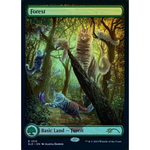 呆呆龙 万智牌 闪 树林 1515 英文 秘室珍品 Secret Lair