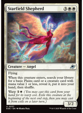 呆 万智牌  星空牧者 Starfield Shepherd 平/闪 虚空边域 EOE