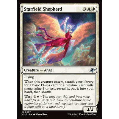 呆 万智牌  星空牧者 Starfield Shepherd 平/闪 虚空边域 EOE