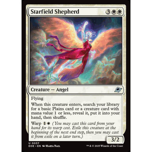 呆 万智牌  星空牧者 Starfield Shepherd 平/闪 虚空边域 EOE