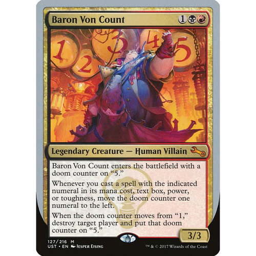 呆呆龙卡牌 万智牌 Baron Von Count 鸡飞