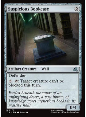 万智牌 suspicious bookcase 可疑书架 TLE 闪