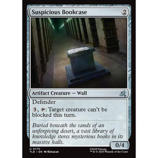 TLE 万智牌 可疑书架 bookcase 闪 suspicious