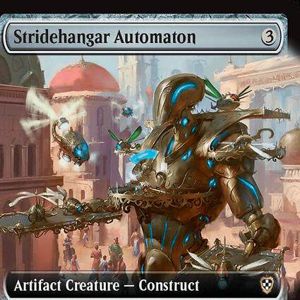 行库自动械 Stridehangar Automaton 英文 扩画 乙太漂移指挥官