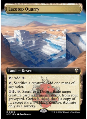 万智牌 拉佐特采石场 平/扩画/闪 简中/英文 摩登新篇3指挥官