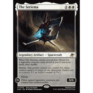 呆呆龙 万智牌 瑟黎玛号 The Seriema  平/闪/扩画 虚空边域 EOE