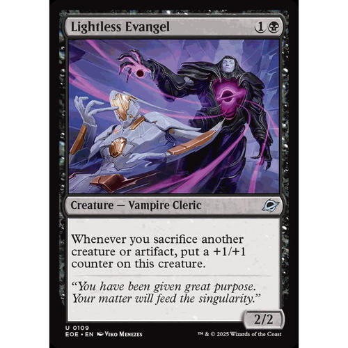 呆龙 万智牌 引光福音师 Lightless Evangel 平/闪 虚空边域 EOE