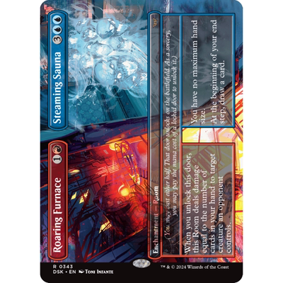 Roaring Furnace Steaming Sauna 热火熔炉间 蒸汽桑拿室 异画